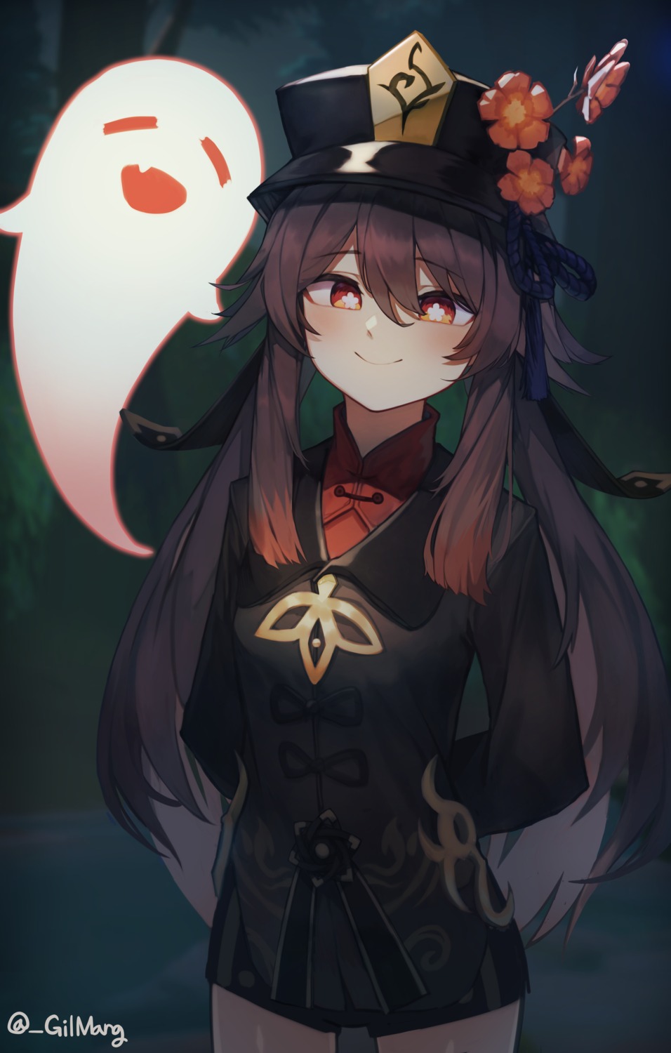 asian_clothes, genshin_impact, gilmang, hu_tao
