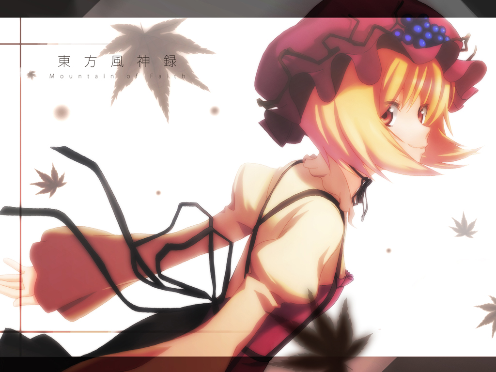 aki_minoriko, kimitoshiin, touhou, wallpaper