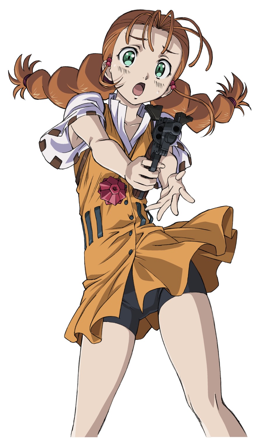 bike_shorts, gun, gun_x_sword, wendy_garret