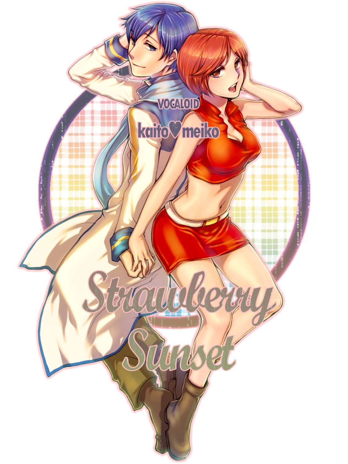 julion_(akesuzu), kaito, meiko, vocaloid