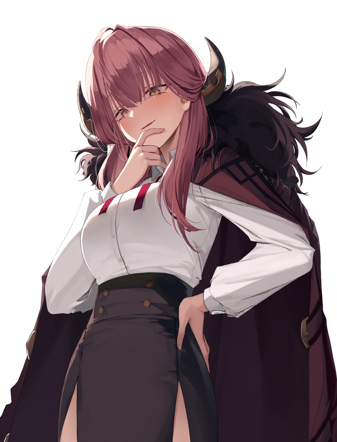 blue_archive, dress_shirt, horns, rikuhachima_aru, soya_(torga)