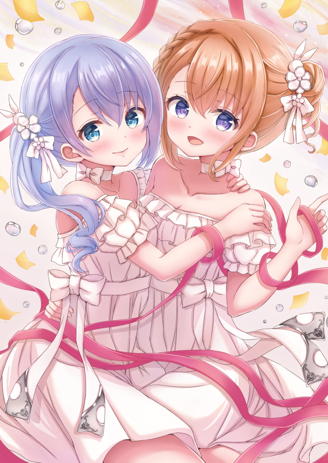 dress, gochuumon_wa_usagi_desu_ka?, hoto_cocoa, kafuu_chino, sakuraume, summer_dress