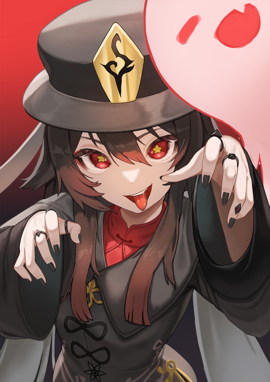 asian_clothes, flasso, genshin_impact, hu_tao