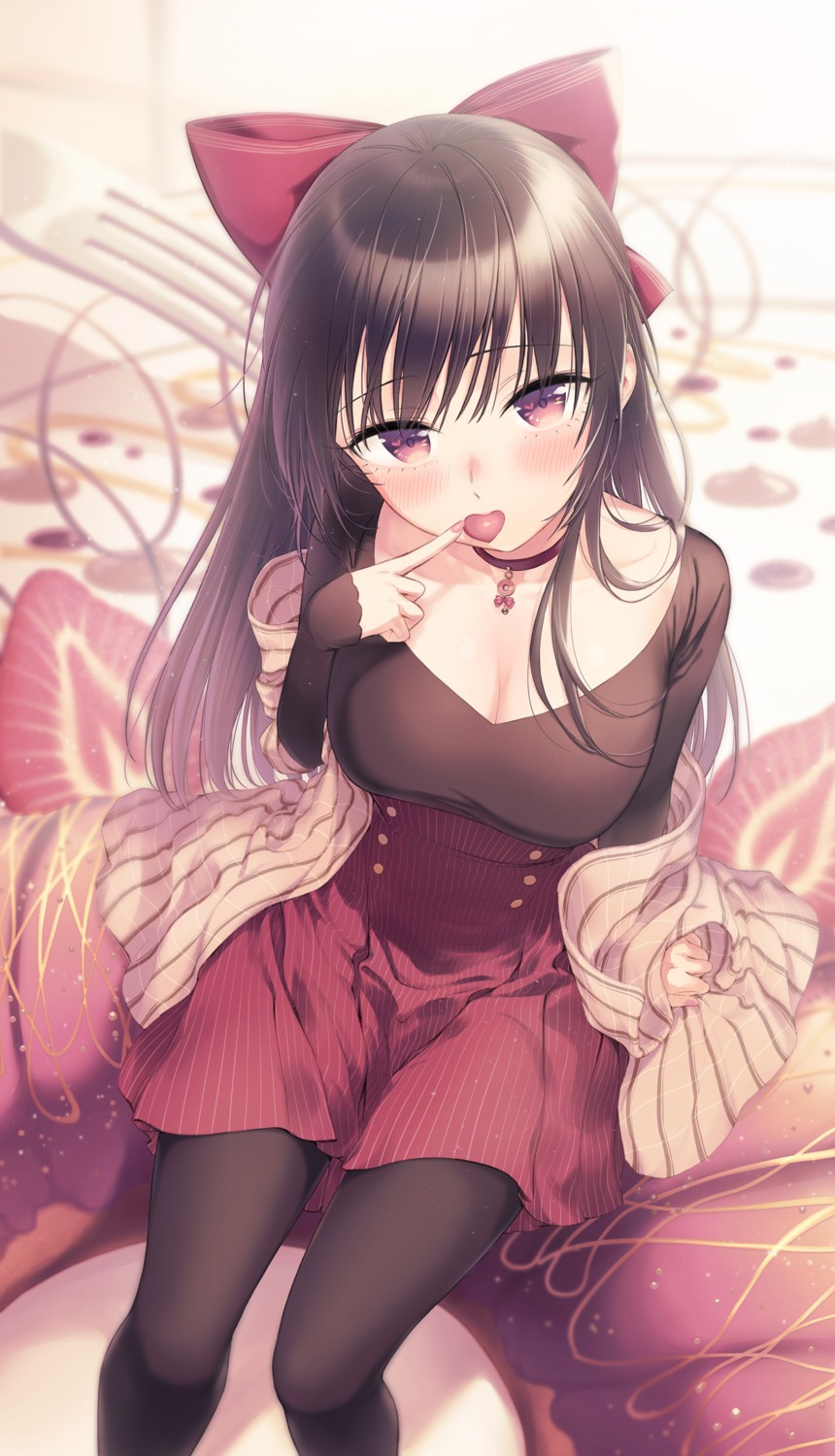 bliss_(ferment_factory), cleavage, pantyhose