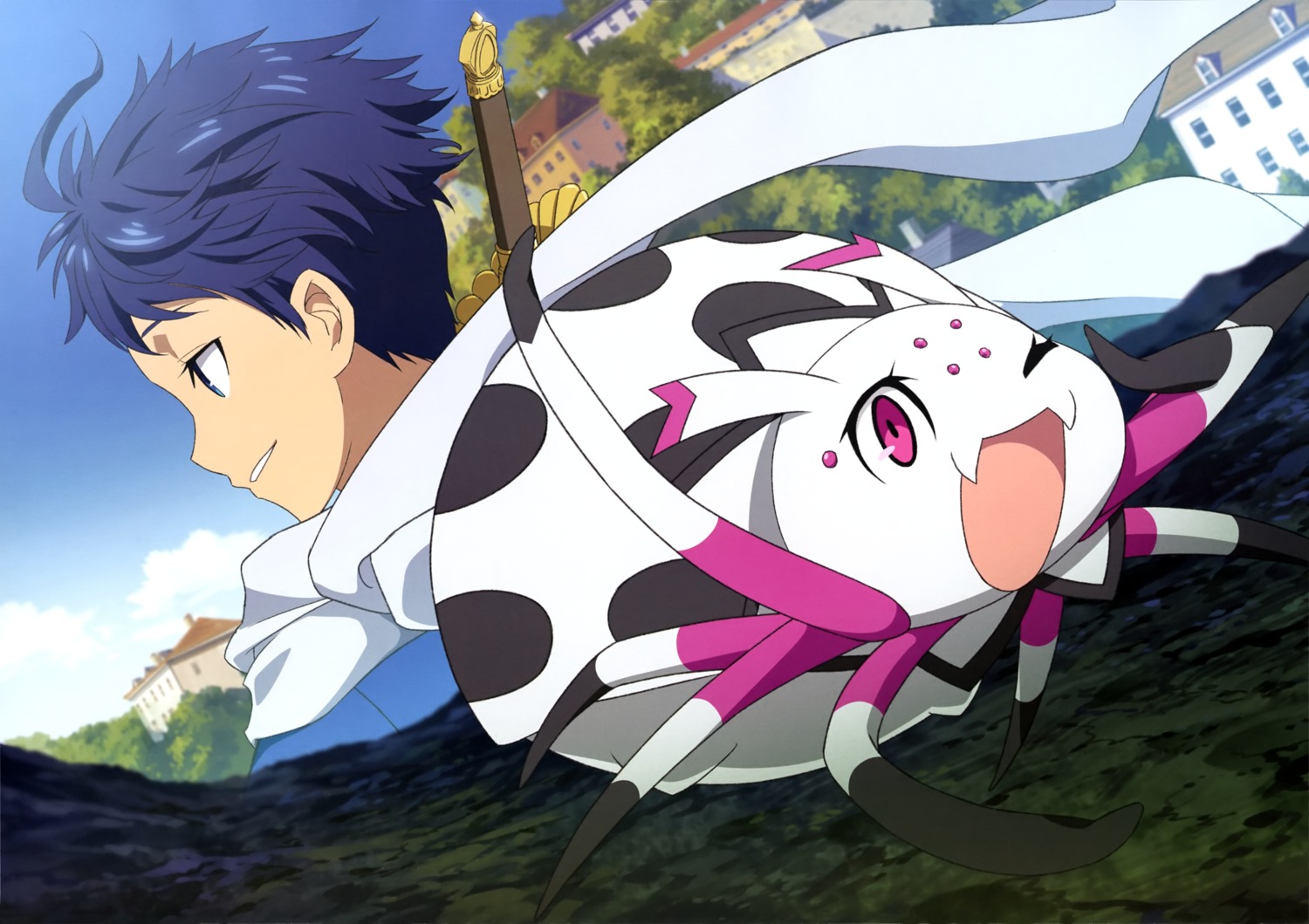 kumo_desuga_nanika?, kumoko, schlain_zagan_analeit, sword