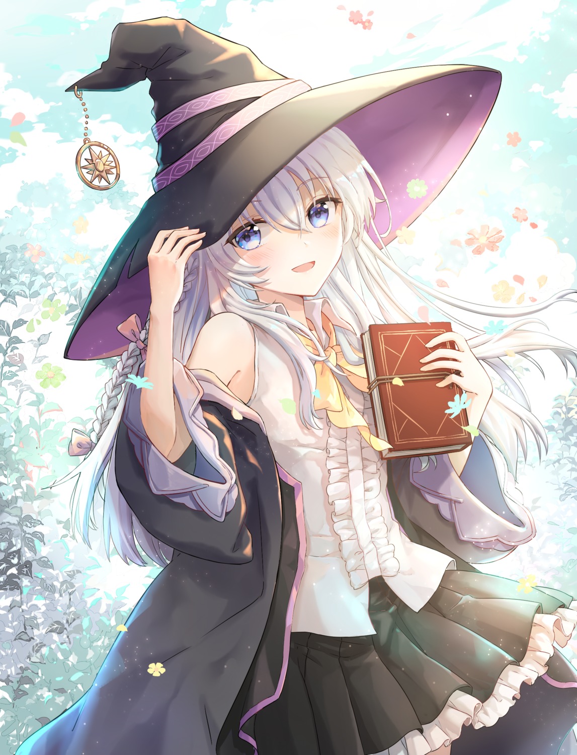 elaina_(majotabi), luli_ovo, majo_no_tabitabi, witch