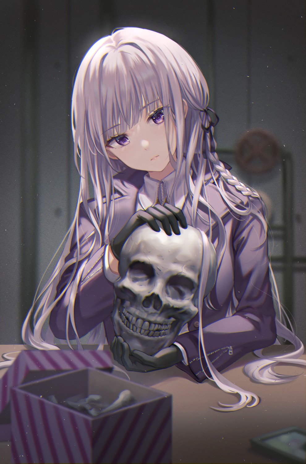 dangan-ronpa, kirigiri_kyouko, tokkyu