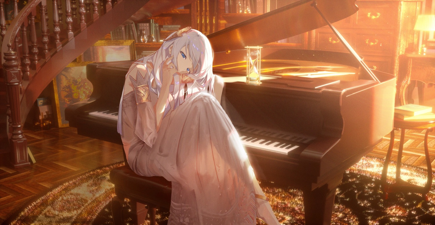 ao_xiao_li_ya, dress, landscape, masterwork_apocalypse, see_through