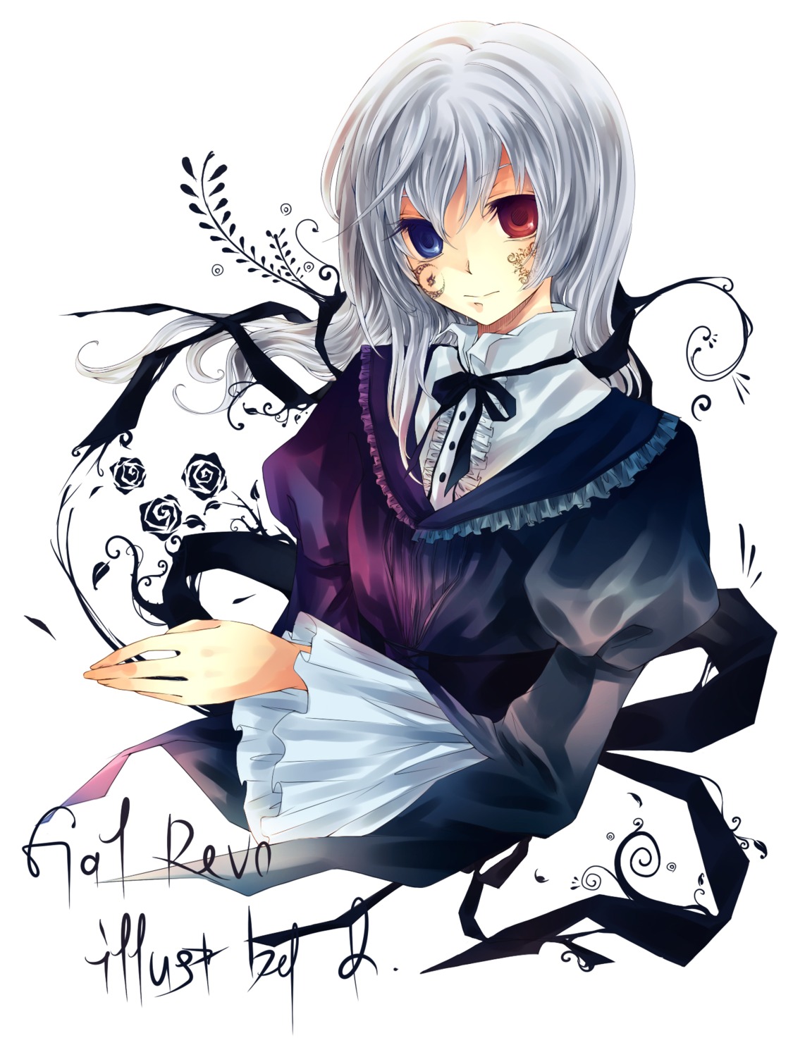 dhiea, genderswap, gothic_lolita, heterochromia, hiver_laurant, lolita_fashion, sound_horizon