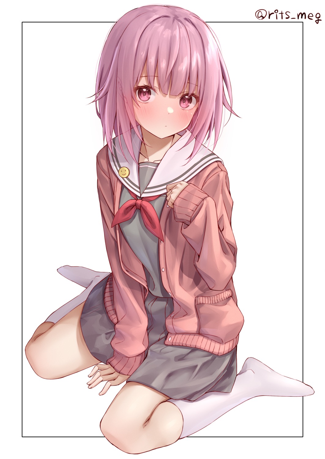 kawai_ritsu_(rits_meg), ootori_emu, project_sekai, seifuku, sweater