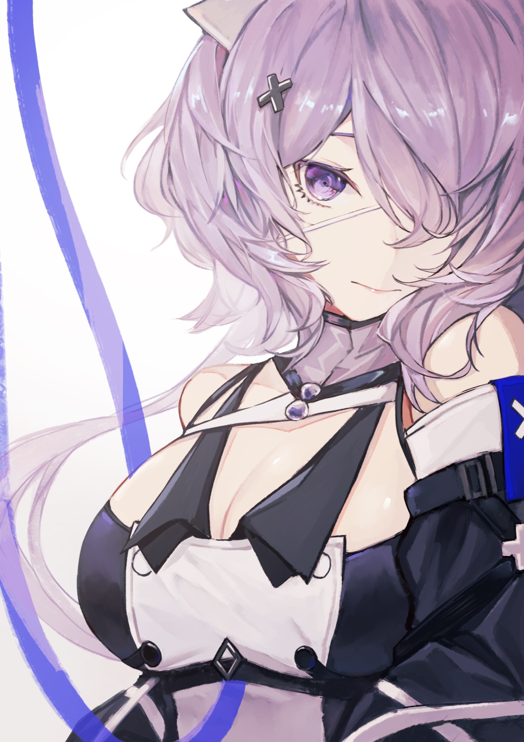 arknights, eyepatch, fanshu, whisperain_(arknights)