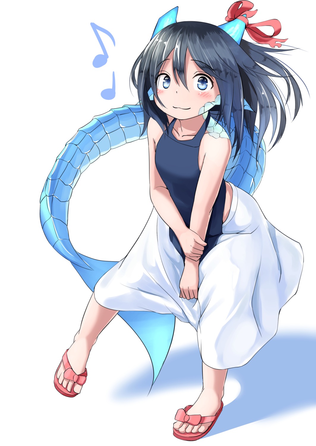 animal_ears, horns, kyabe_tsuka, monster_girl, tail