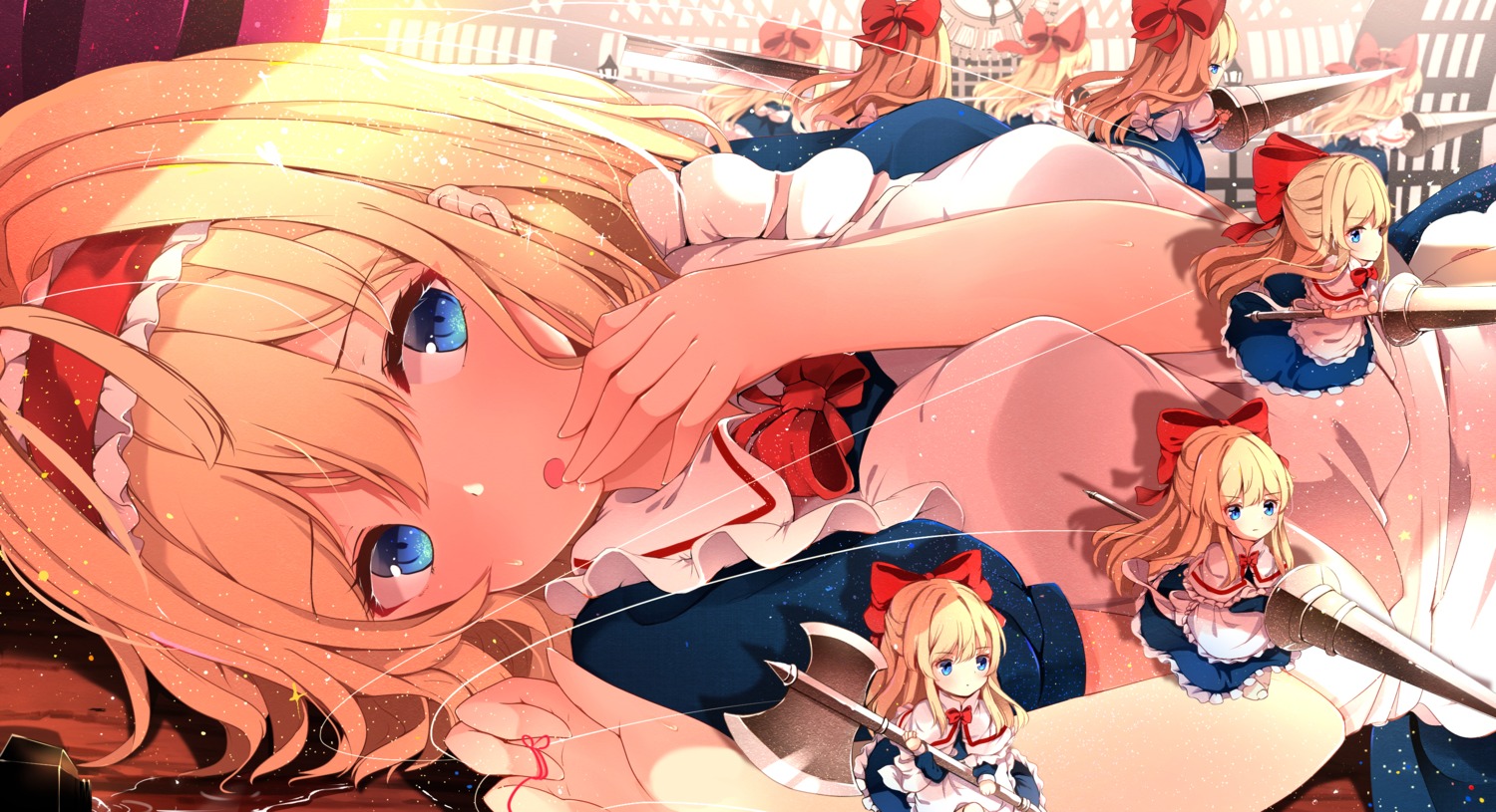 alice_margatroid, shanghai_doll, shangurira, touhou, weapon, witch