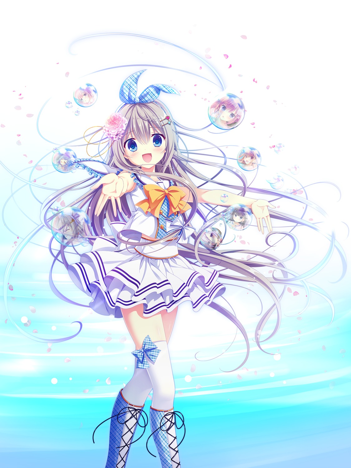 circus, da_capo_(series), da_capo_iv, da_capo_iv_fortunate_departures, sagisawa_arisa, seifuku, skirt_lift, tanihara_natsuki