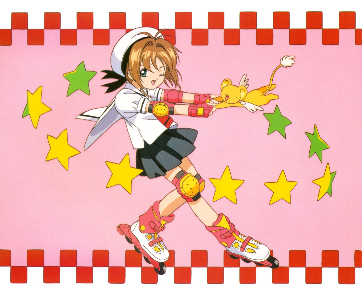 card_captor_sakura, dress, kerberos, kinomoto_sakura, madhouse, seifuku, takahashi_kumiko