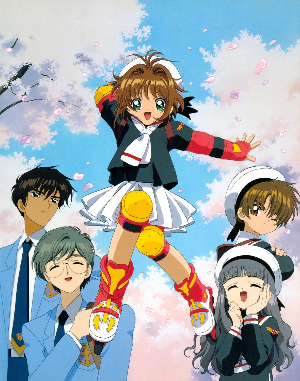 card_captor_sakura, daidouji_tomoyo, kimizuka_katsunori, kinomoto_sakura, kinomoto_touya, li_syaoran, madhouse, tsukishiro_yukito