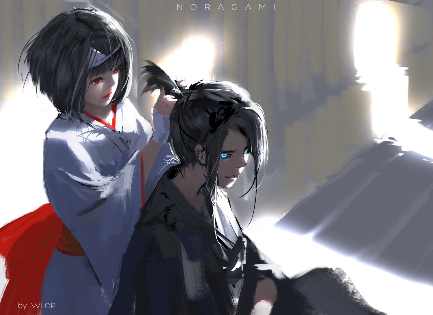 nora, noragami, wlop, yato