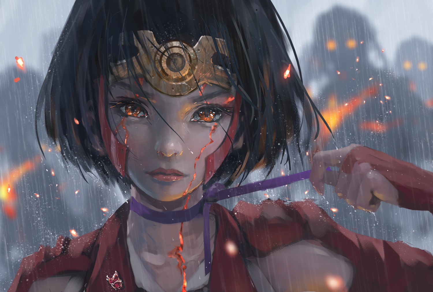 koutetsujou_no_kabaneri, mumei, wlop