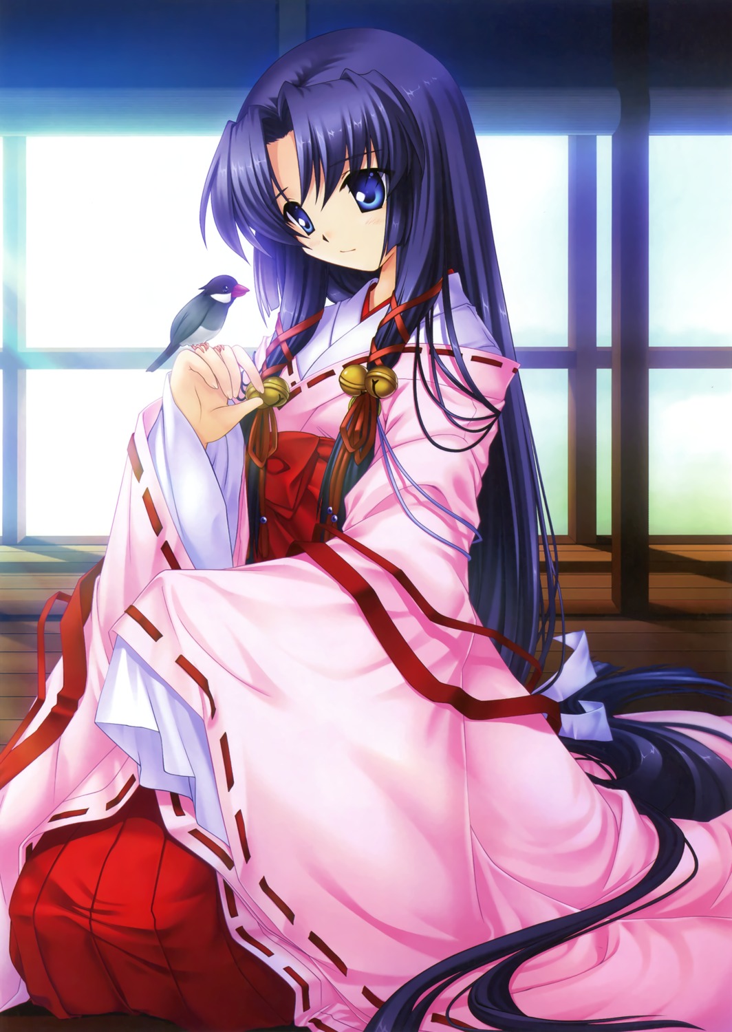 air, hinoue_itaru, kannabi_no_mikoto, key, miko
