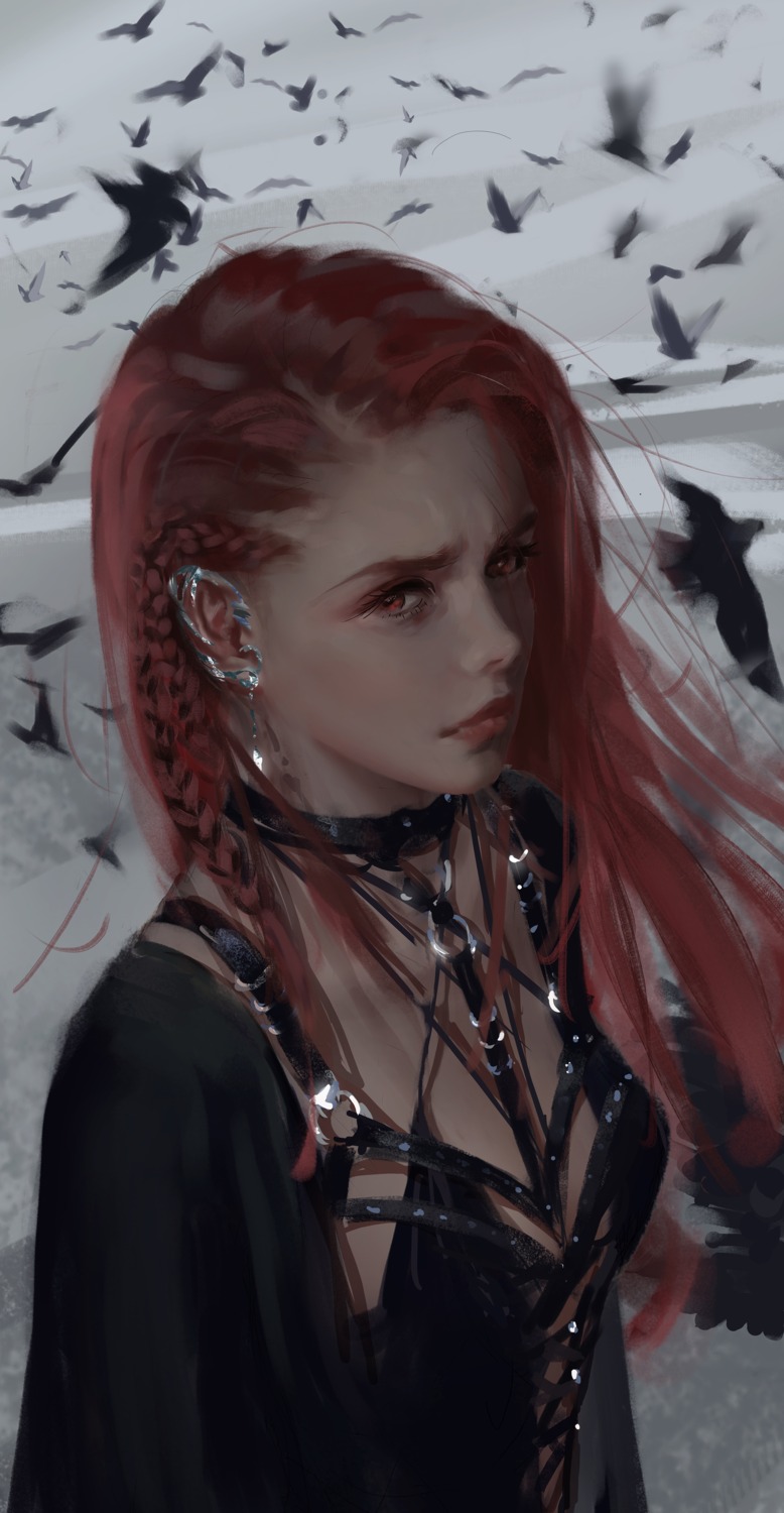 ghostblade, lenia, wlop