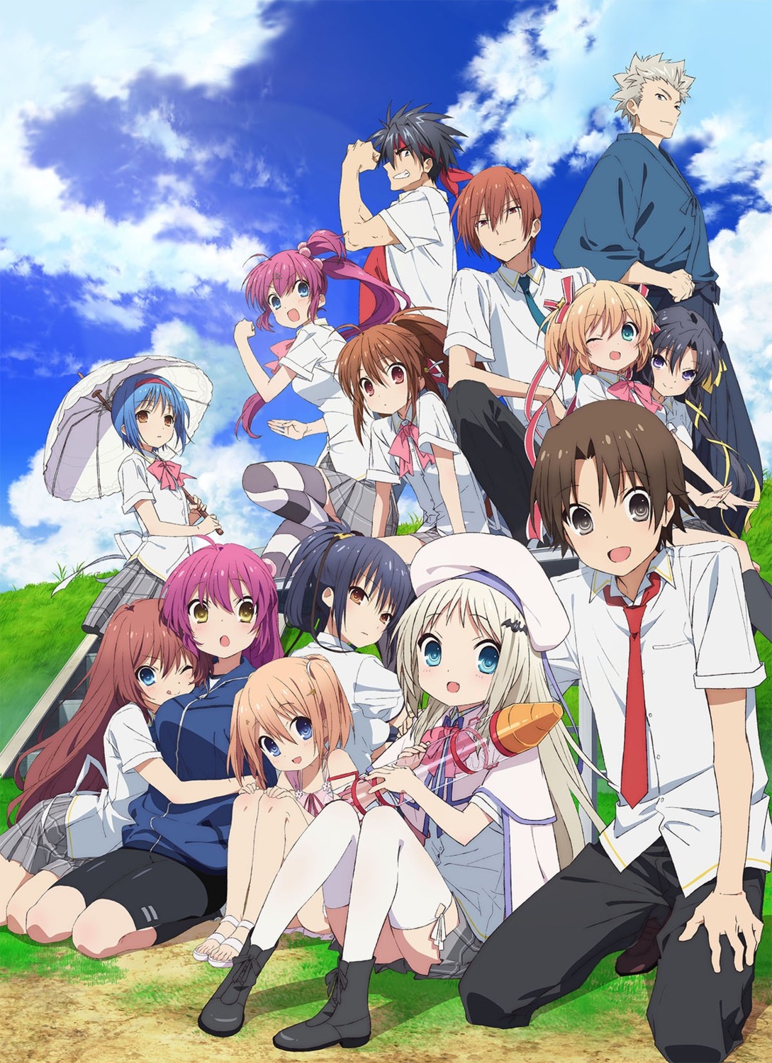 bike_shorts, futaki_kanata, gym_uniform, inohara_masato, japanese_clothes, kamikita_komari, kud_wafter, kurugaya_yuiko