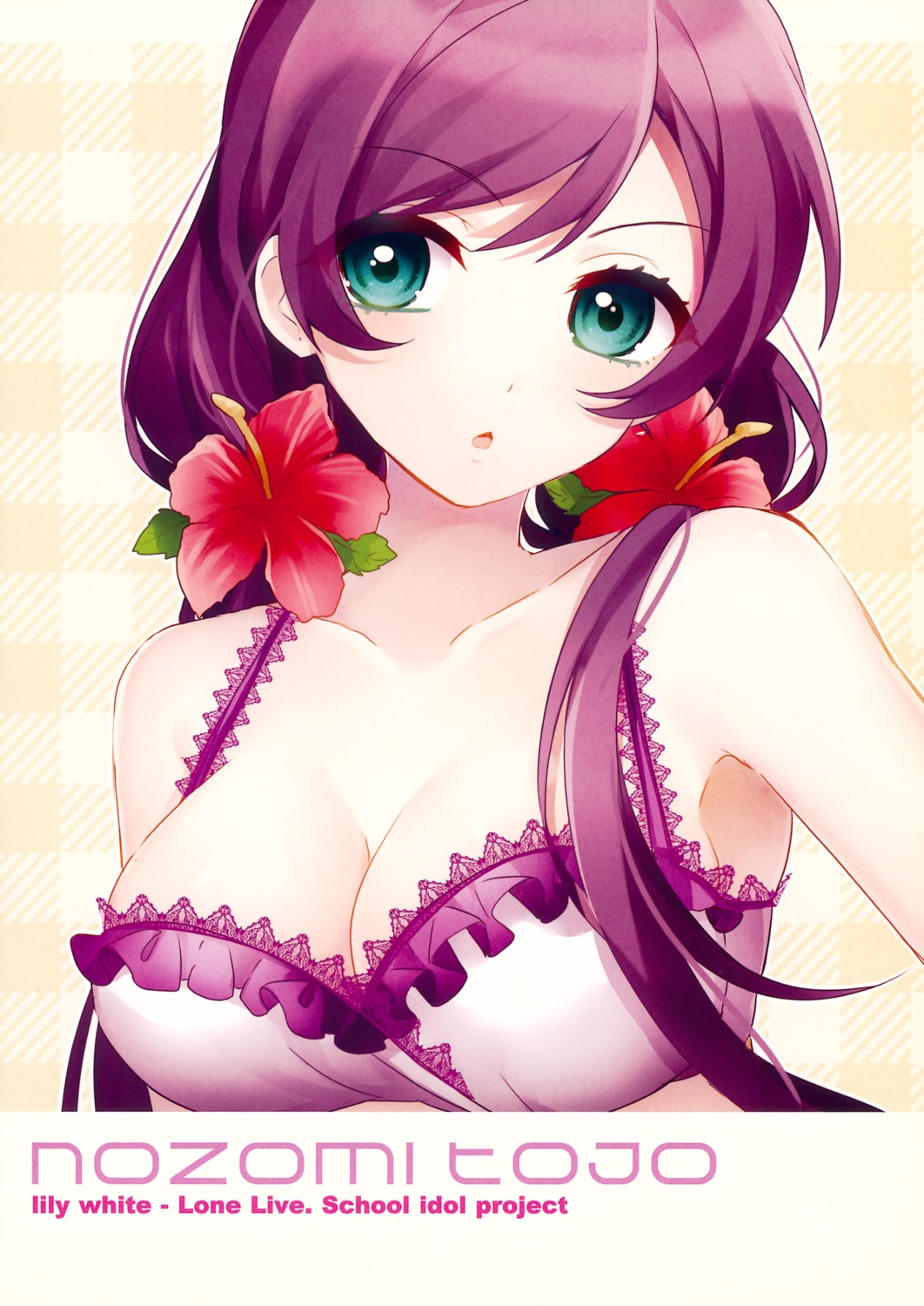 bikini, cleavage, love_live!, love_live!_(series), sakura_yuki, swimsuits, toujou_nozomi