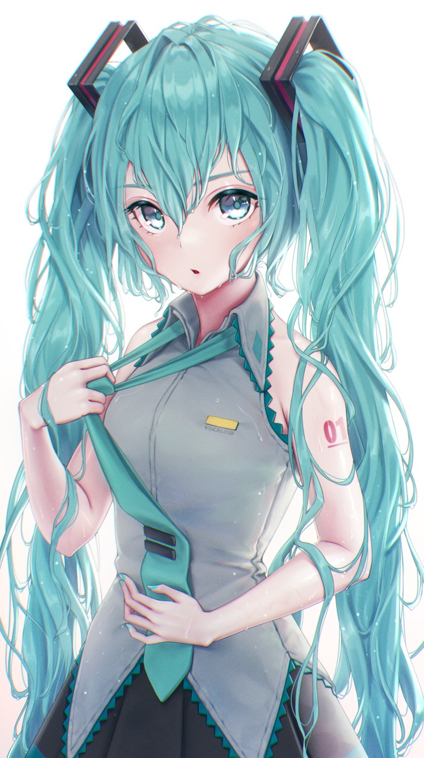 hatsune_miku, tattoo, torinari_(dtvisu), vocaloid