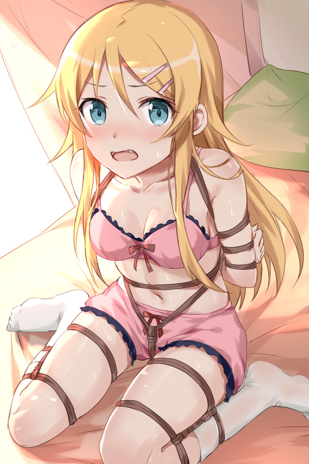 bondage, bra, cleavage, devil_heavens, kousaka_kirino, lingerie, ore_no_imouto_ga_konnani_kawaii_wake_ga_nai