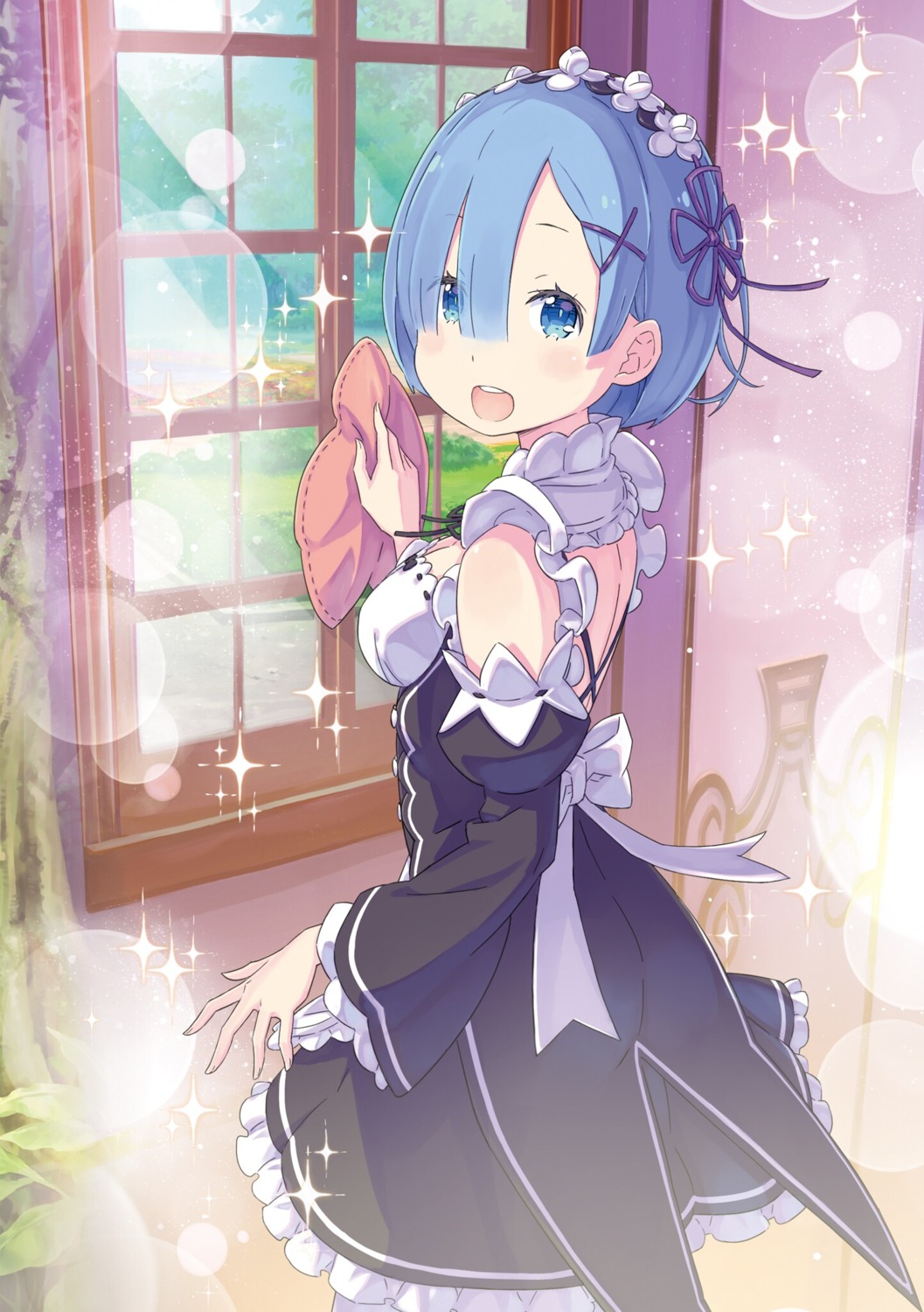 maid, ootsuka_shinichirou, re:zero_kara_hajimeru_isekai_seikatsu, rem_(re_zero)