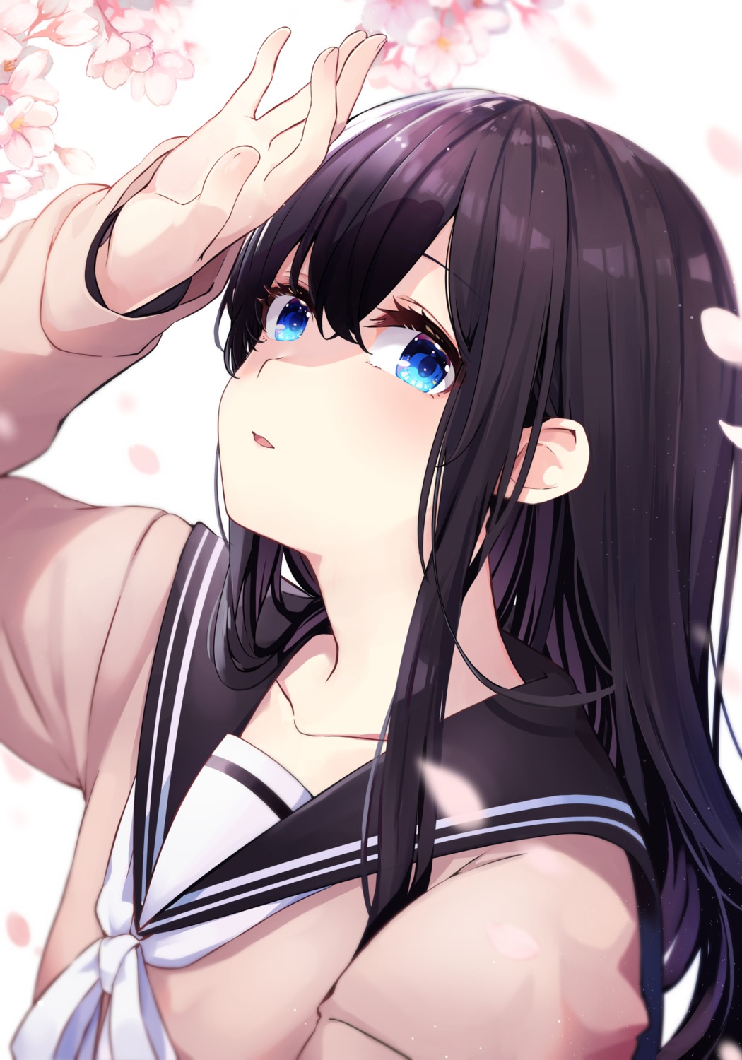 ao_no_neko, seifuku, sweater