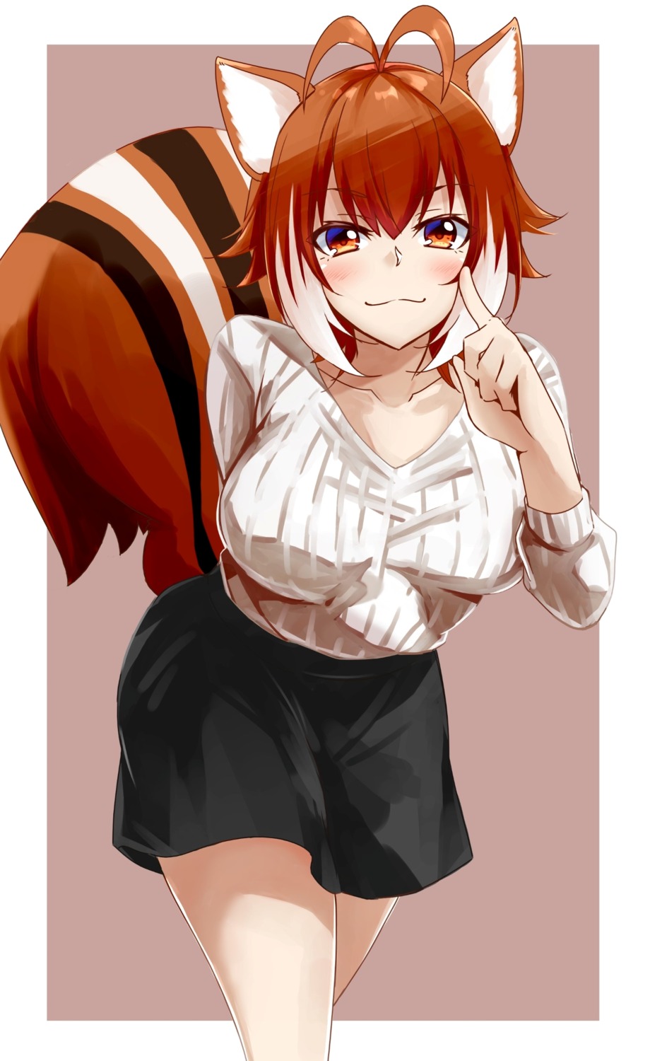 animal_ears, blazblue, chukachuka, makoto_nanaya, sweater, tail