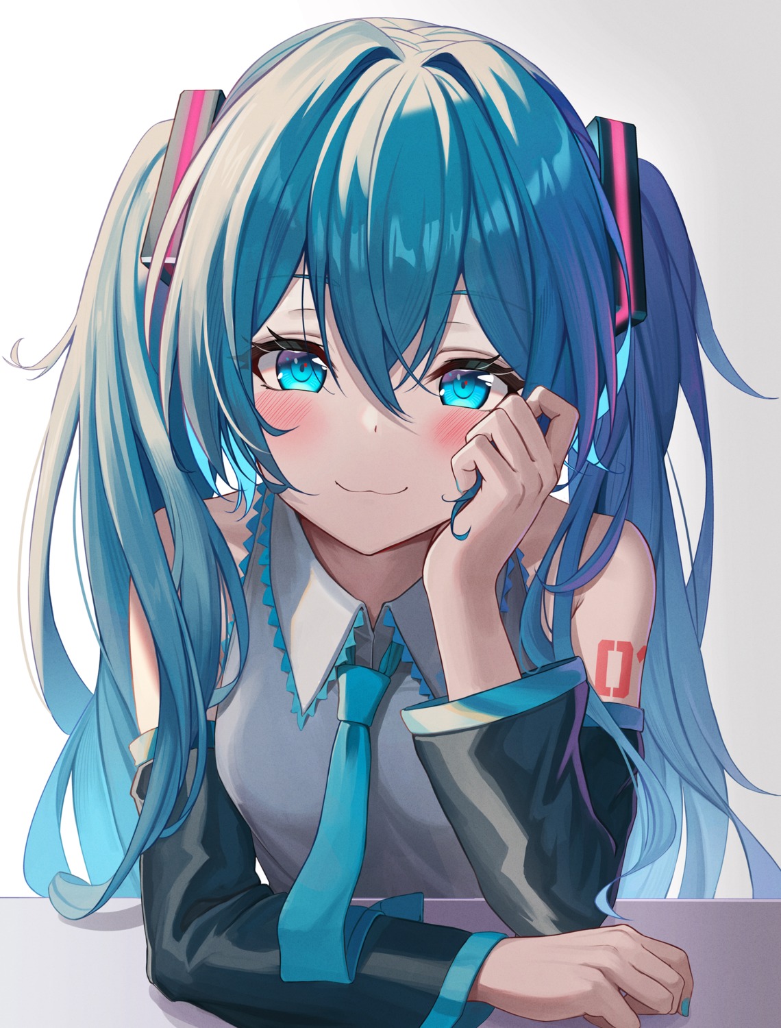 bibboss39, hatsune_miku, tattoo, vocaloid