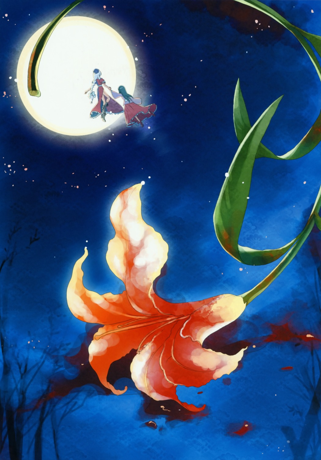 cat.lqe, houraisan_kaguya, moe_shoujo_ryouiki, touhou, yagokoro_eirin