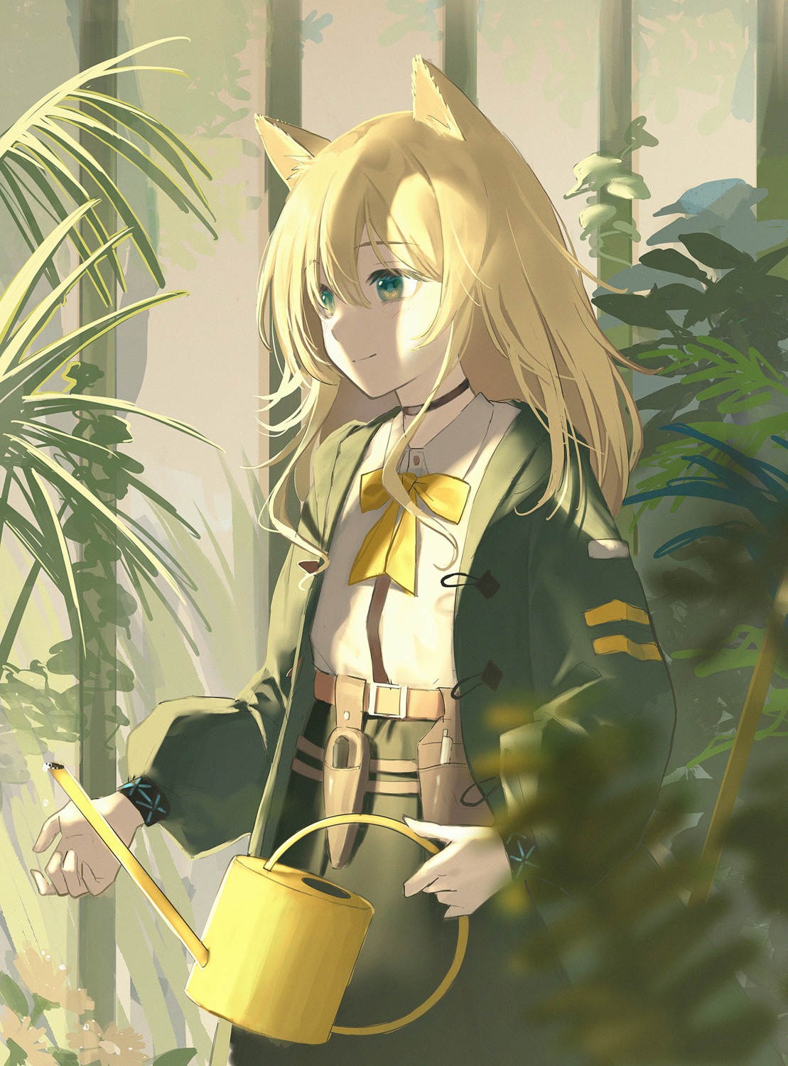 animal_ears, arknights, jfjf, podenco_(arknights)