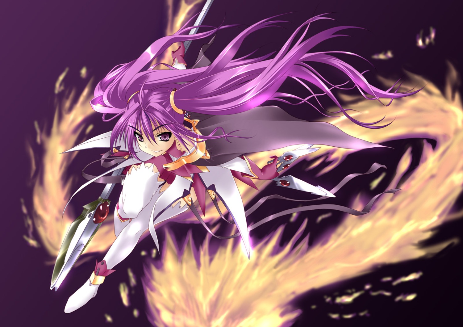 kagura_tsukune, thighhighs