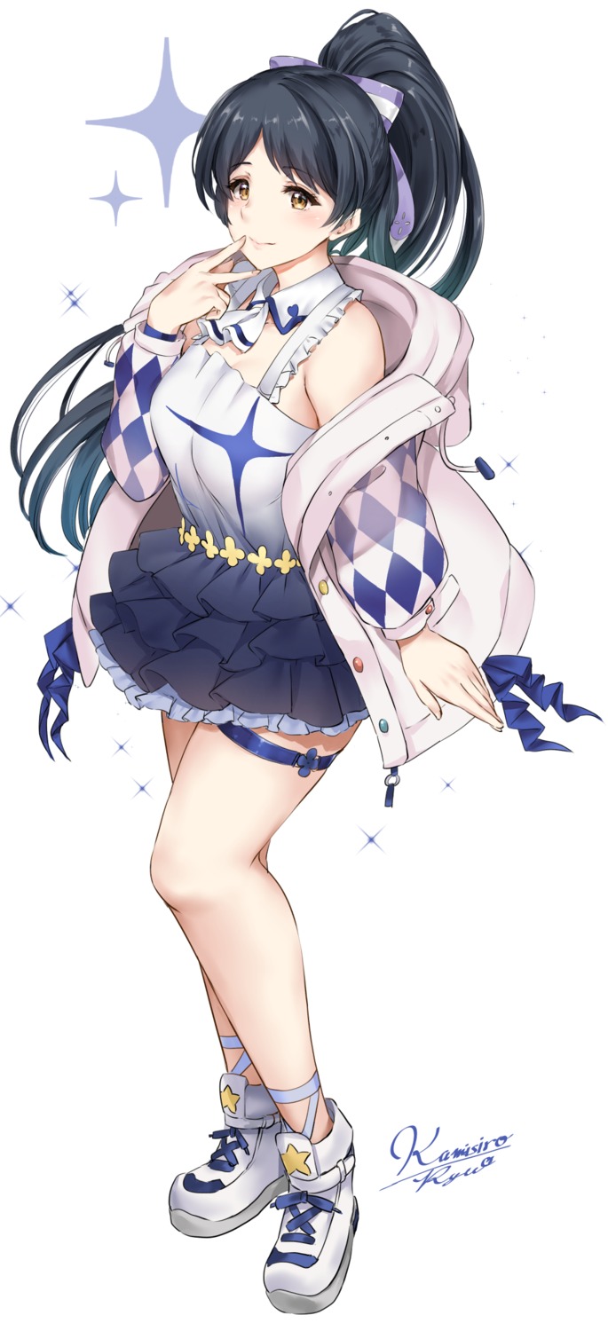 garter, hazuki_ren, kamishiro_ryuu, love_live!_(series), love_live!_superstar!!