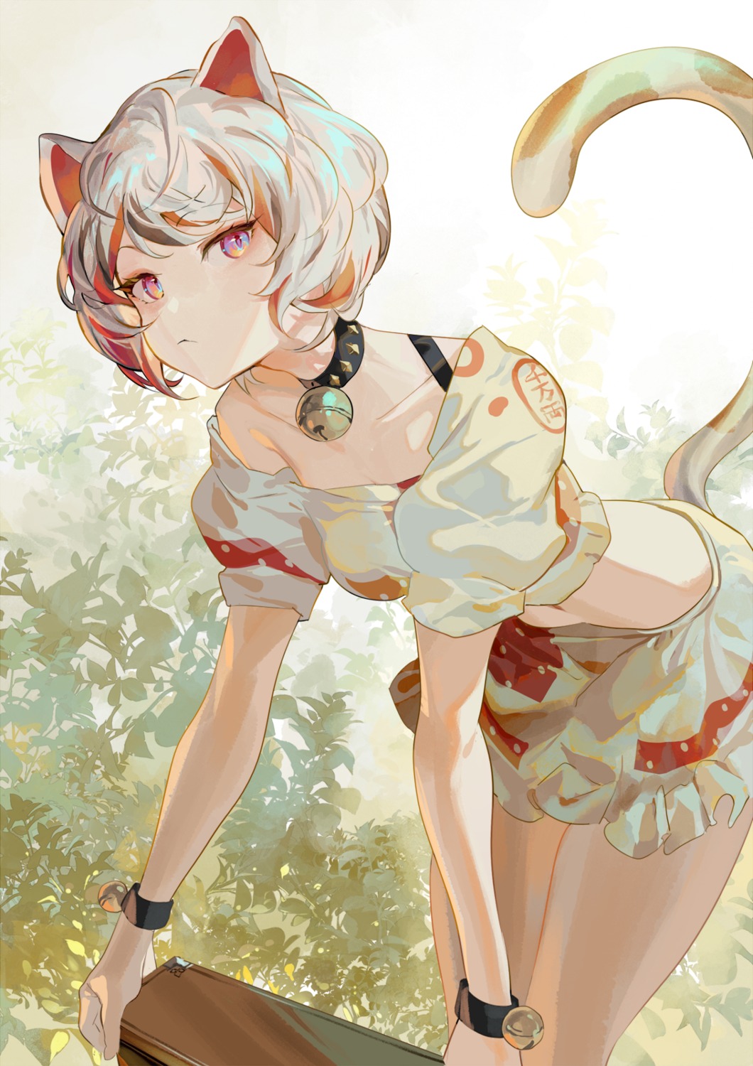 animal_ears, goutokuji_mike, hillly_(maiwetea), nekomimi, tail, touhou