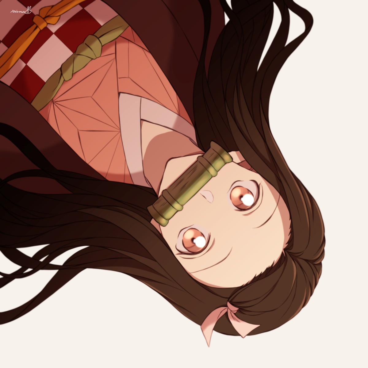 japanese_clothes, kamado_nezuko, kimetsu_no_yaiba, niina_1oo9