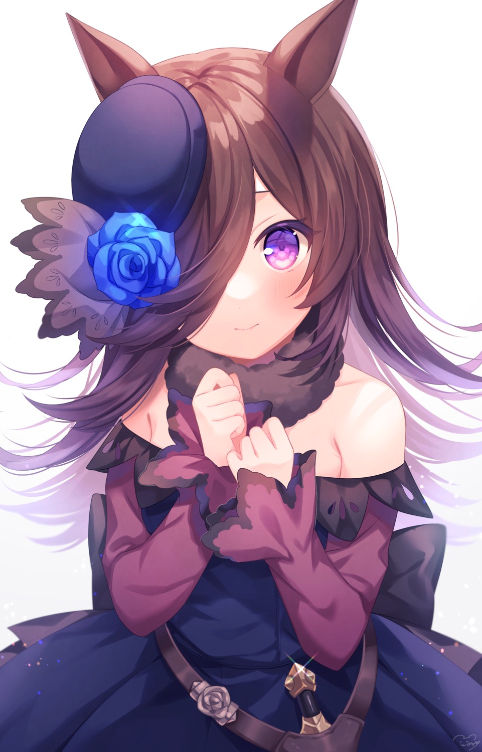 animal_ears, komachi_pochi, rice_shower_(umamusume), uma_musume_pretty_derby, weapon