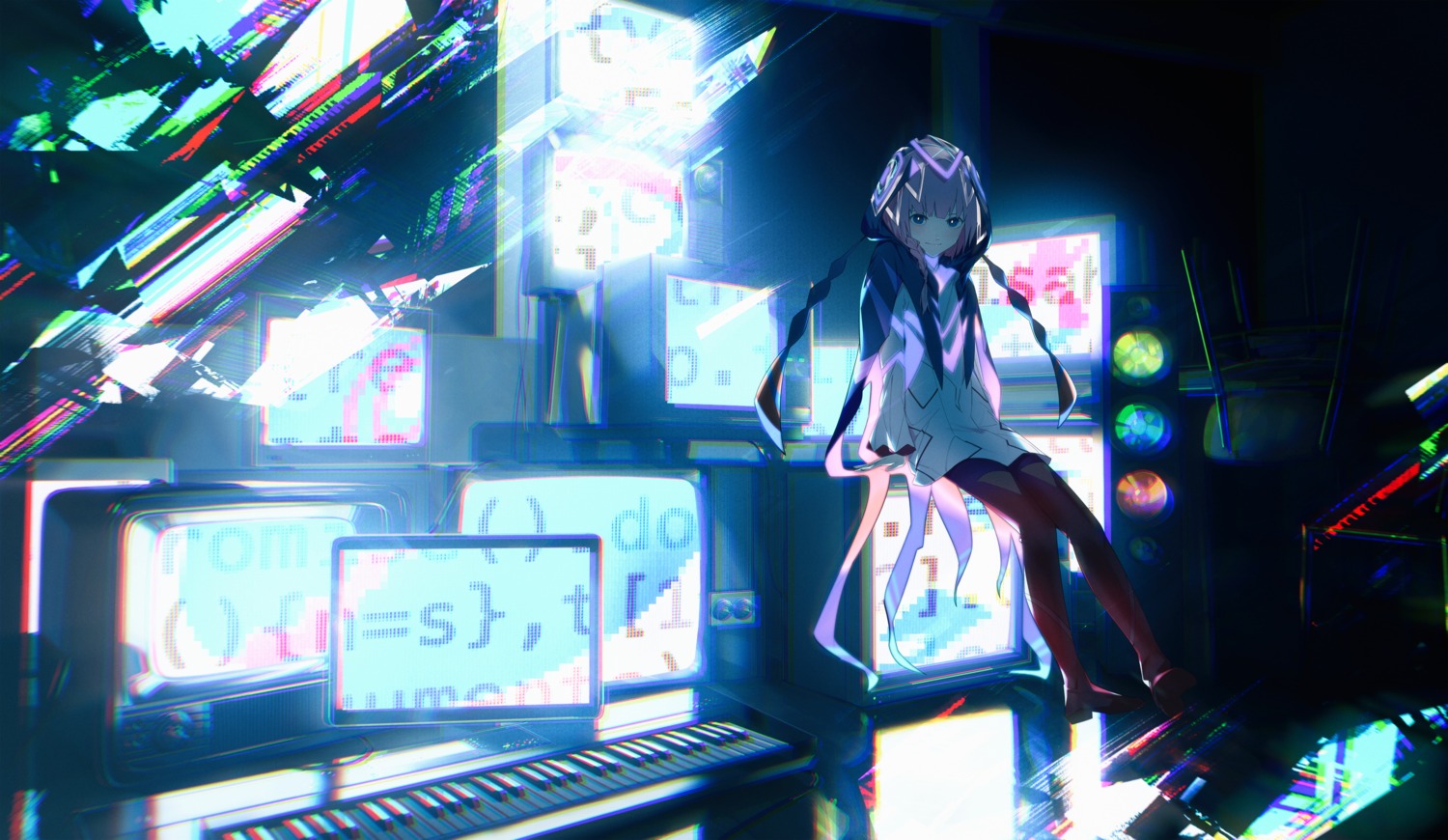 dress, kaf_(kamitsubaki_studio), kamitsubaki_studio, pantyhose, shiomi_(lowrise)
