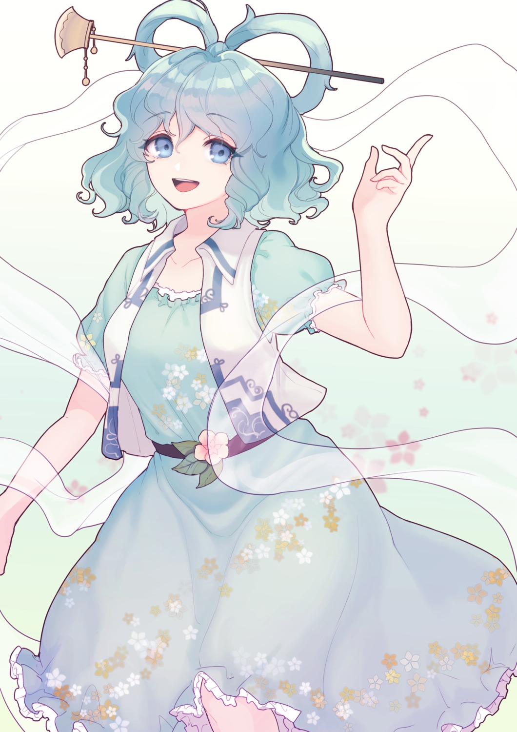 dress, garan_co, kaku_seiga, touhou
