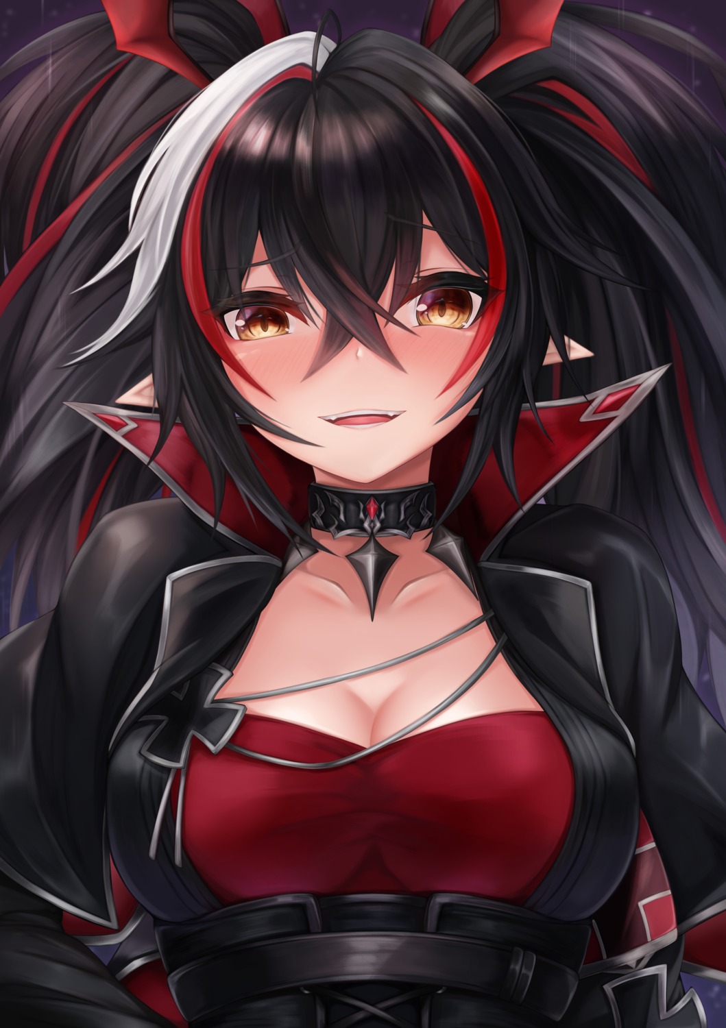 azur_lane, cleavage, pointy_ears, ryara_vivi, z24_(azur_lane)