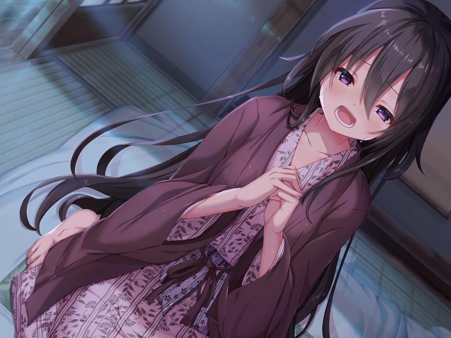 azuki_shiori, yukata