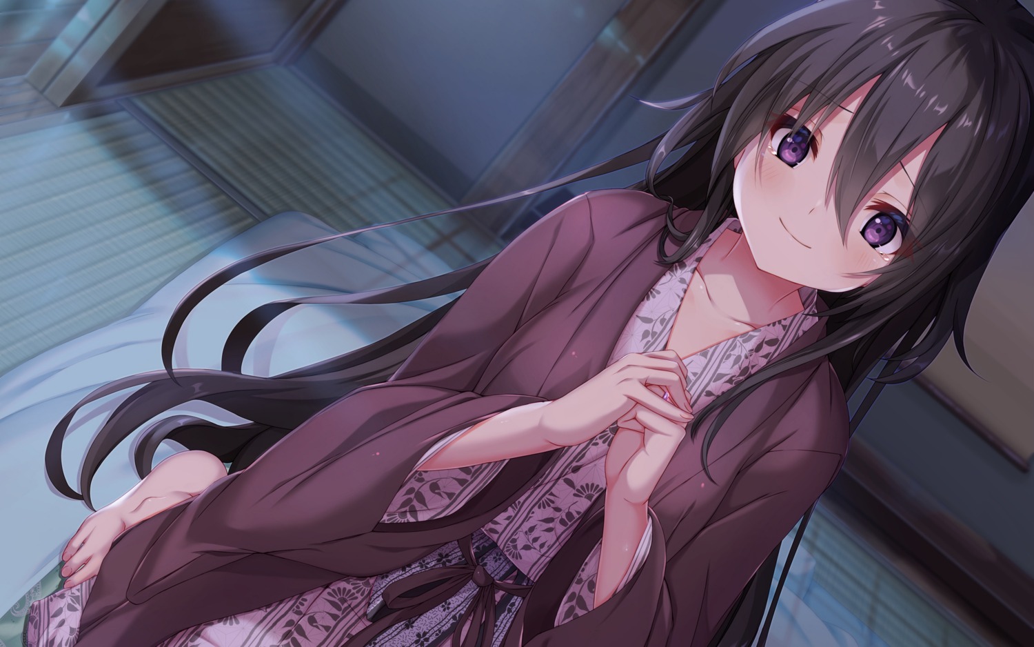 azuki_shiori, yukata