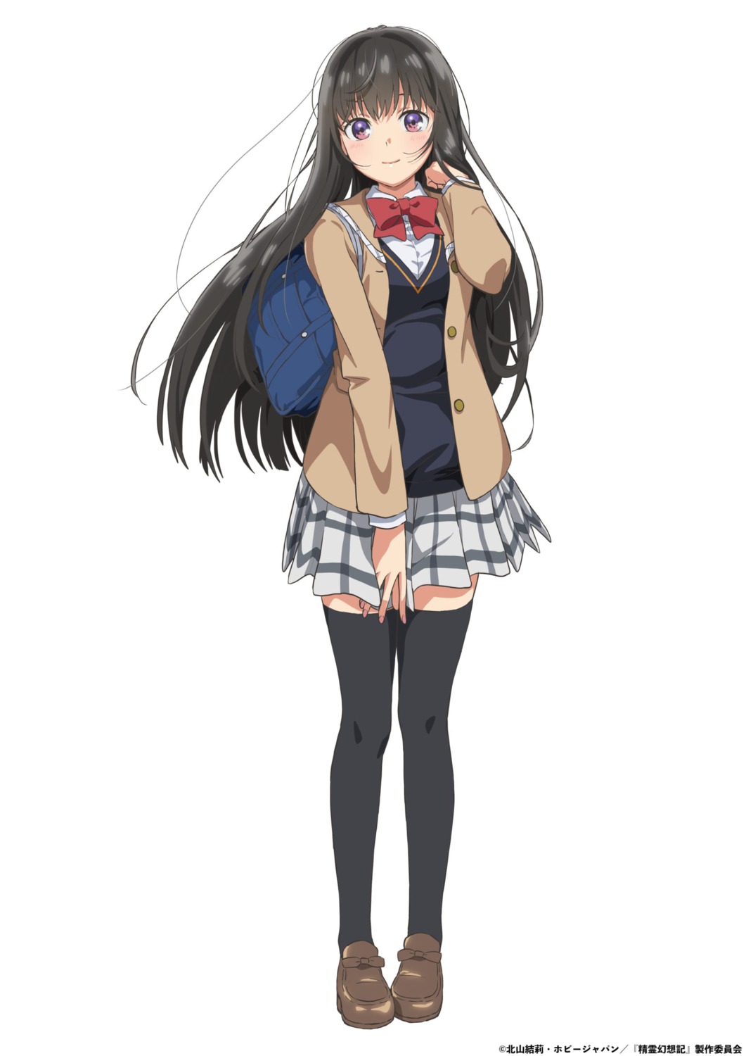 ayase_miharu, seifuku, seirei_gensouki, sweater, tagme, thighhighs