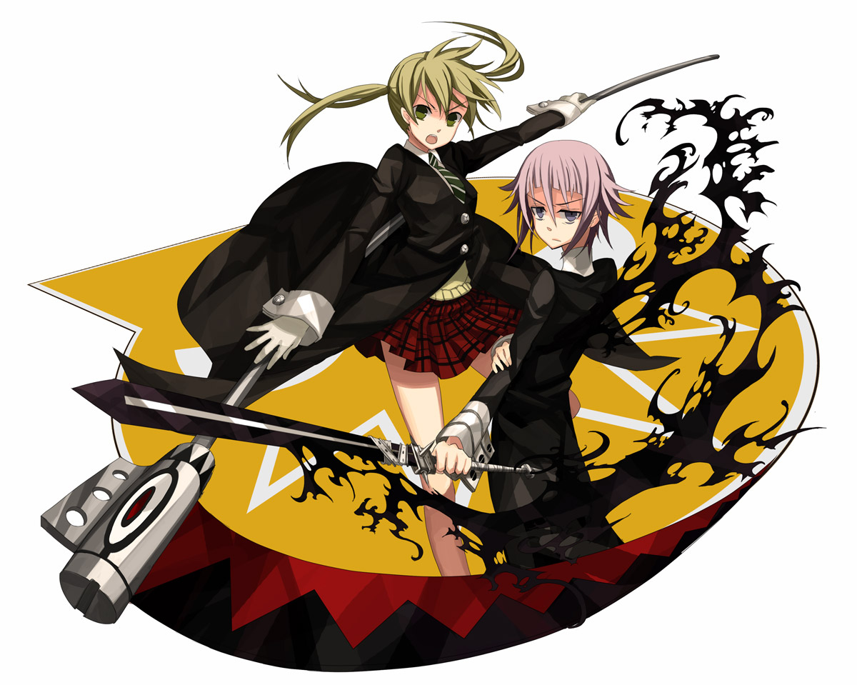 maka_albarn, makenshi_chrona, osamu, soul_eater