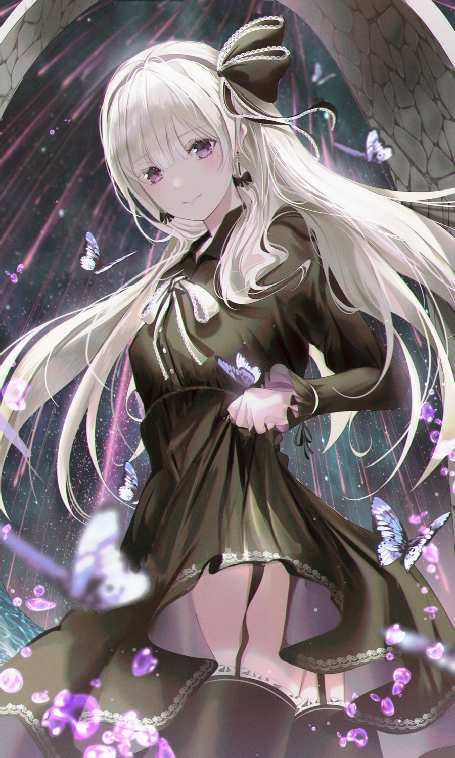 isobe47, skirt_lift, stockings, thighhighs