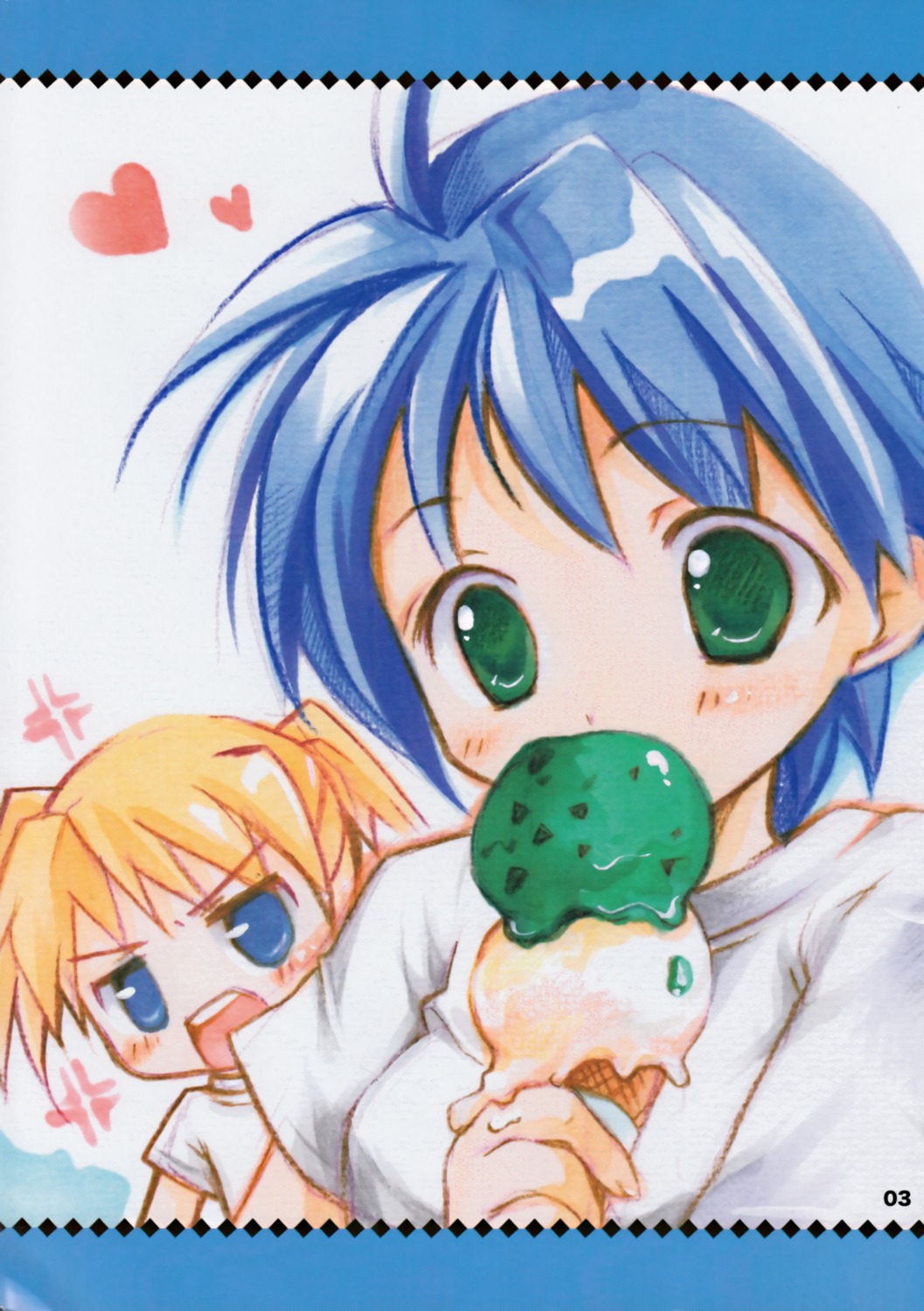 chibitan, chiiko, mahou_shoujo_lyrical_nanoha, mahou_shoujo_lyrical_nanoha_strikers, subaru_nakajima, teana_lanster