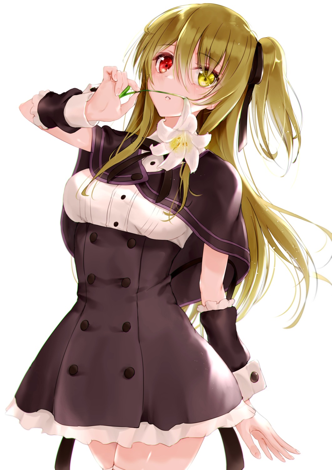 assault_lily, assault_lily_bouquet, heterochromia, kuo_shenlin, meen_(ouaughikepdvrsf), seifuku
