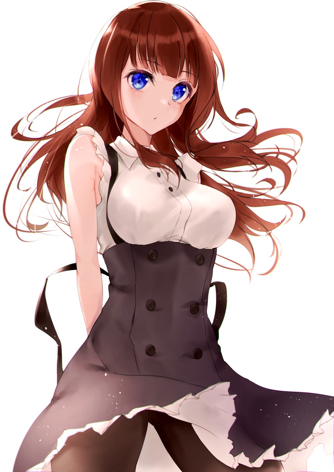 assault_lily, assault_lily_bouquet, kaede_johan_nouvelle, meen_(ouaughikepdvrsf), pantyhose, seifuku, skirt_lift